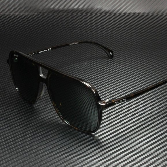 Gucci Dark Green 58mm Sunglasses - Picture 1 of 3